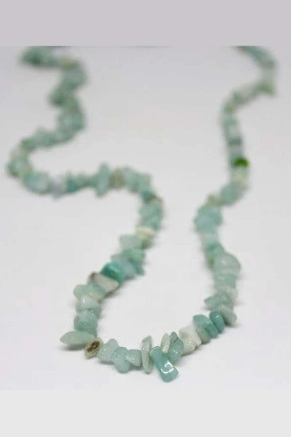Amazonit Kırık Doğal Taş Dizisi - Resim 3