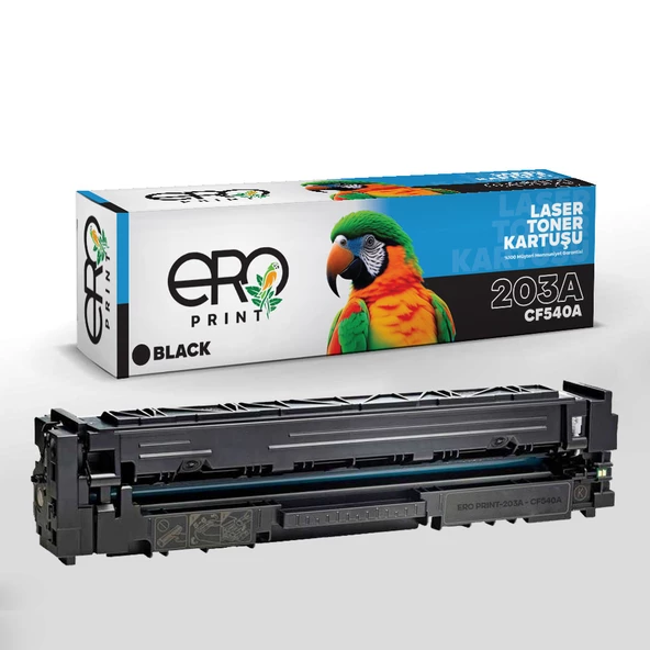 HP CF540A (203A) Siyah Muadil Toner