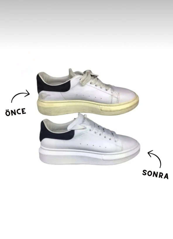 BOA Beyaz Spor Ayakkabı Temizleme Boyası - Resim 3