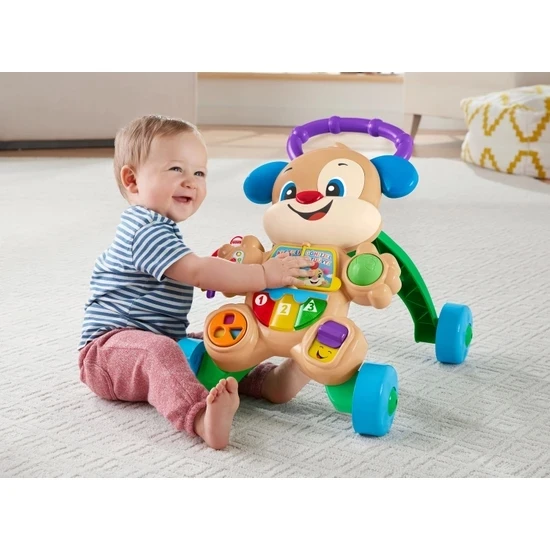 Fisher-Price Eğlen&Öğren Eğitici Köpekçik Yürüteç ,6 - 36 aylık, FTG10 - 2