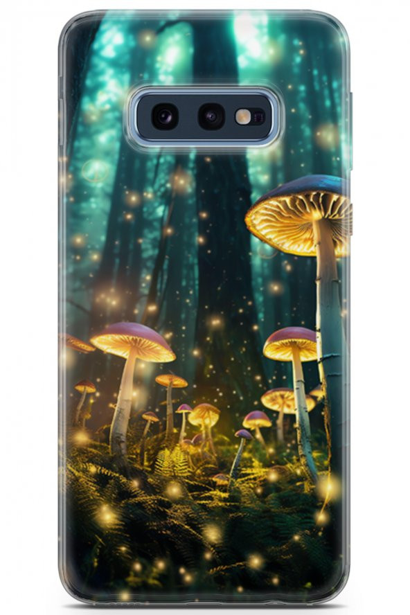 Samsung Galaxy S10e Kılıf Kingo 19 Mantar Perisi Tam Koruma Kılıf