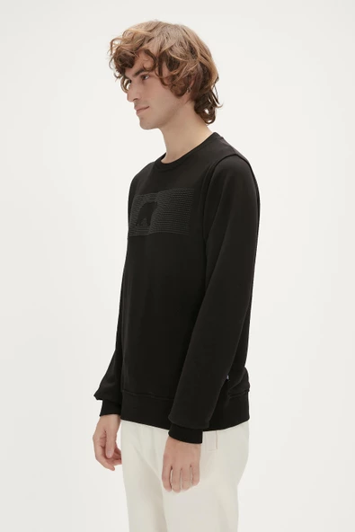 FANCY CREWNECK/MIDNIGHT SWEAT SİYAH - 2