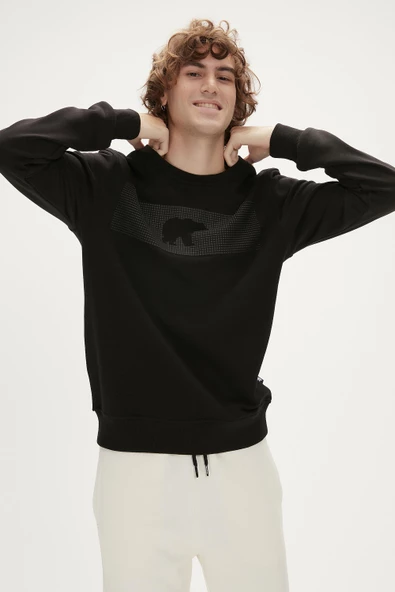 FANCY CREWNECK/MIDNIGHT SWEAT SİYAH - 4
