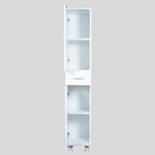 Alesta Life 2 Kapaklı Çekmeceli Dolap Beyaz - 2