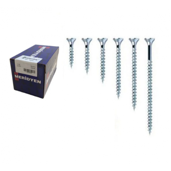 Meridyen 4.0x40 sunta vidası 500 adet ürün görseli 1