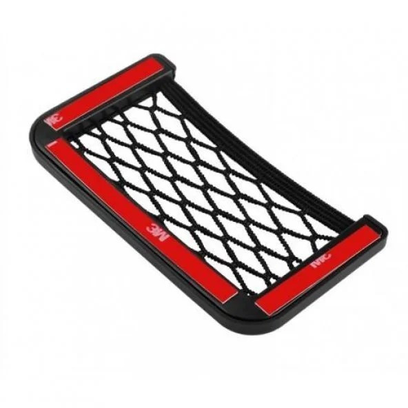 Telefon Tutucu Torpidoya Yapışan File 15 Cm x 8 cm - 2