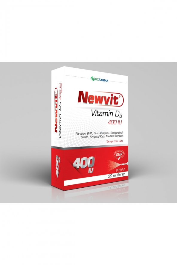 Newvit Vitamin D3 400 Iu Sprey 30 ml