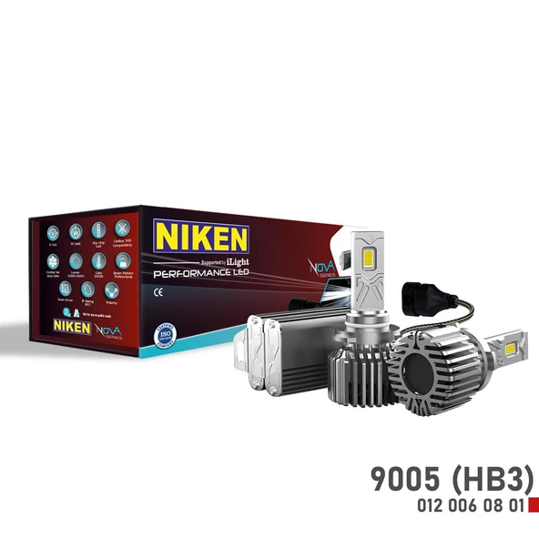 Nova Serisi 24.000 Lümen 90W 9005 (HB3) Led Xenon Far Ampulü