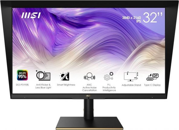 MSI Summit MS321UP 32" 4ms 4K IPS Led Monitör Teşhir - 3