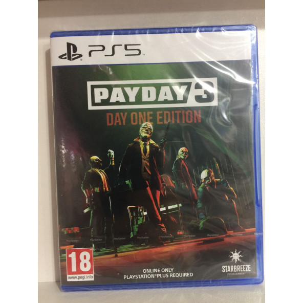 payday 3 day one edition playstatıon 5