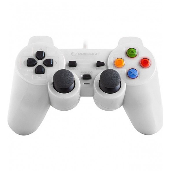Snopy Rampage SG-R602 Ps3/pc Beyaz USB 1.8m Joypad - 2