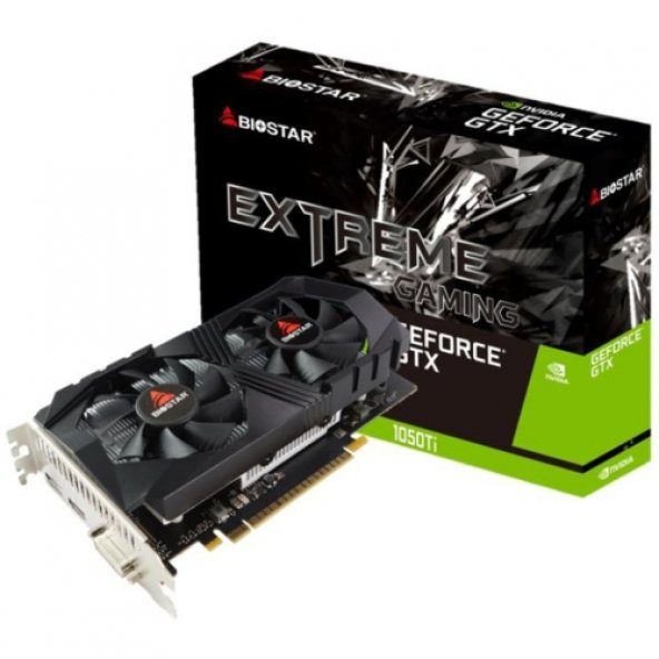 Biostar GTX1050Ti 4GB 128Bit GDDR5 (VN1T55TF41)