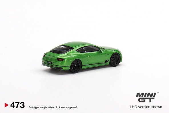 Mini Gt 473 Bentley Continental GT Speed 2022 Apple Green 1:64 Model Araba - 2