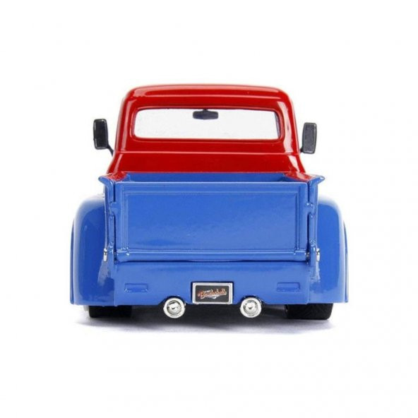 Simba Ford F-100 Pick Up 1956 Model ile Supergirl Dc Comics 1:24 Model Araba - 6
