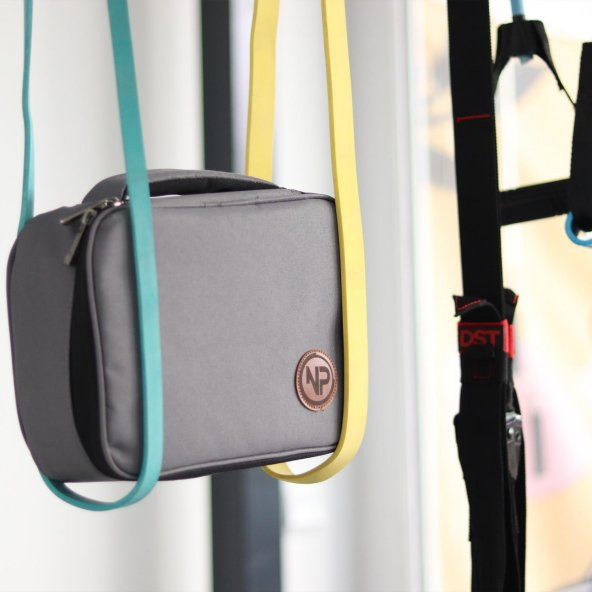 NPO Comfy  Kablo, Makyaj, Lens, Mini Drone ve Aksesuar için Ayarlanabilir Çok Amaçlı Çanta-Gri-SİLİNECEK - 8