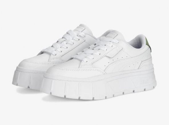 Puma Mayze Stack Soft Kadın Beyaz Spor Ayakkabı 39108304 I-32 - 3