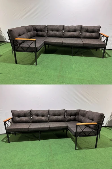 adımshops 3 2 Köşe Balkon-bahçe-kafe-çay Seti-koltuk Takımı-oturma Grubu-ofis Koltuğu Mutfak Köşesi - Resim 2