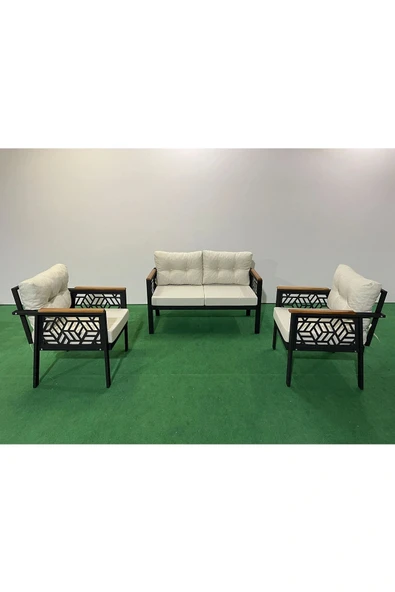 adımshops MELİSA Balkon-bahçe-kafe Çay Seti Koltuk Oturma Takımı-oturma Grubu,ofis Koltuğu - 2