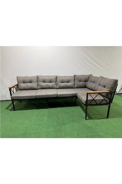 adımshops Köşe Koltuk Takımı , 3 2 Balkon-bahçe-kafe-çay Seti-mutfak Köşe Takımı-oturma Grubu-ofis Koltuğu - 2