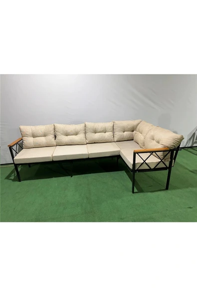 adımshops Köşe Koltuk Takımı , 3 2 Balkon-bahçe-kafe-çay Seti-mutfak Köşe Takımı-oturma Grubu-ofis Koltuğu - 3