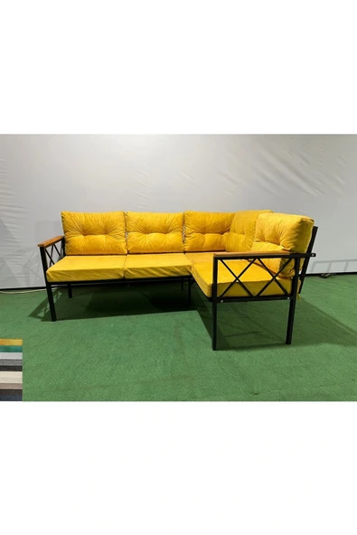 adımshops Köşe Koltuk Takımı ,2 2, Balkon-bahçe-kafe-çay Seti-koltuk Takımı-oturma Grubu(YÖN DEĞİŞTİRİLEBİLİR) - Resim 2