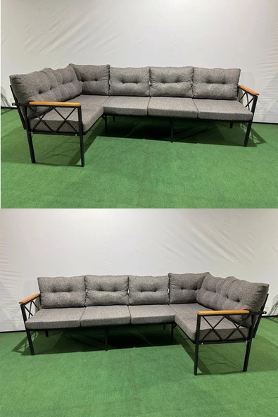 adımshops Köşe Koltuk Takımı , 3 2 Balkon-bahçe-kafe-çay Seti-mutfak Köşe Takımı-oturma Grubu-ofis Koltuğu - 1