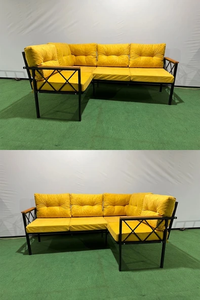 adımshops Köşe Koltuk Takımı ,2 2, Balkon-bahçe-kafe-çay Seti-koltuk Takımı-oturma Grubu(YÖN DEĞİŞTİRİLEBİLİR) ürün görseli