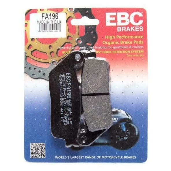 Honda CBR 250 R Ön Fren Balatası EBC ürün görseli