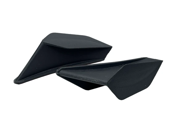Motosiklet Aerodinamik Yan Kanat Takımı - Resim 4