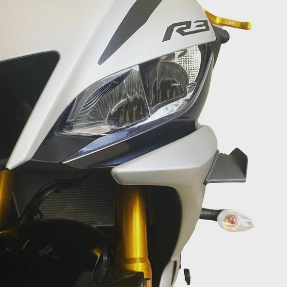 Motosiklet Aerodinamik Yan Kanat Takımı - Resim 2