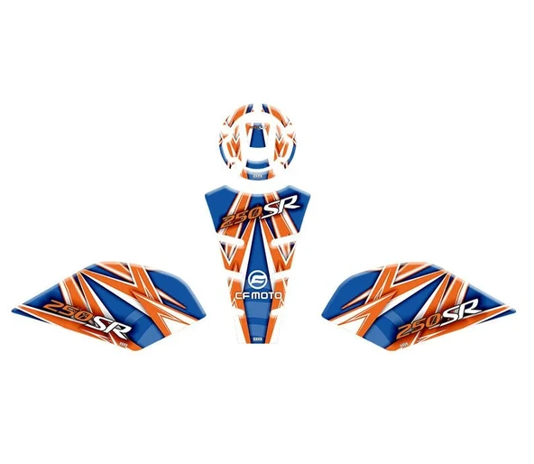 CF Moto 250 SR Tank Pad Set No:8 ürün görseli