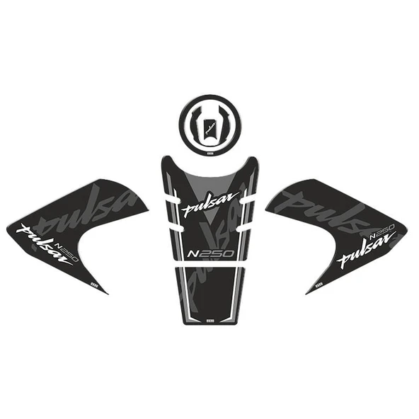 Bajaj Pulsar N 250 Tank Pad 006 ürün görseli 1