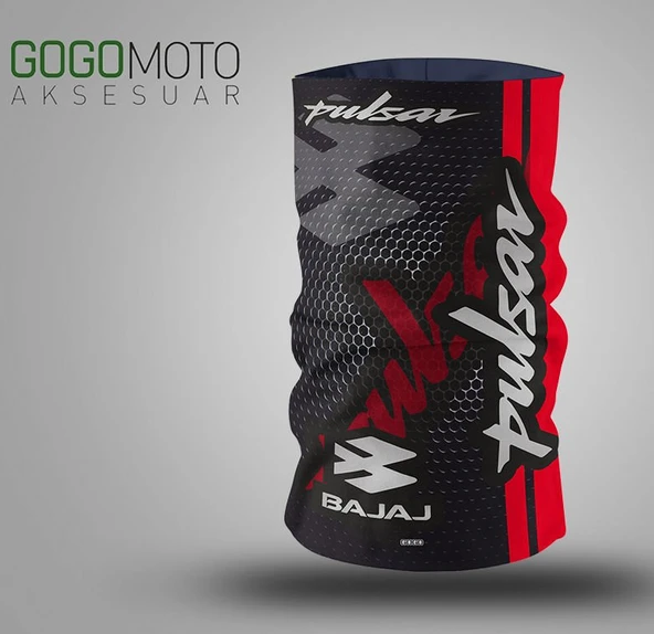 Bajaj Maske-Boyunluk Kırmızı - 1