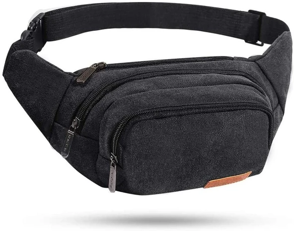 Prosev JW 12 Siyah Motosiklet Bel Çantası ürün görseli