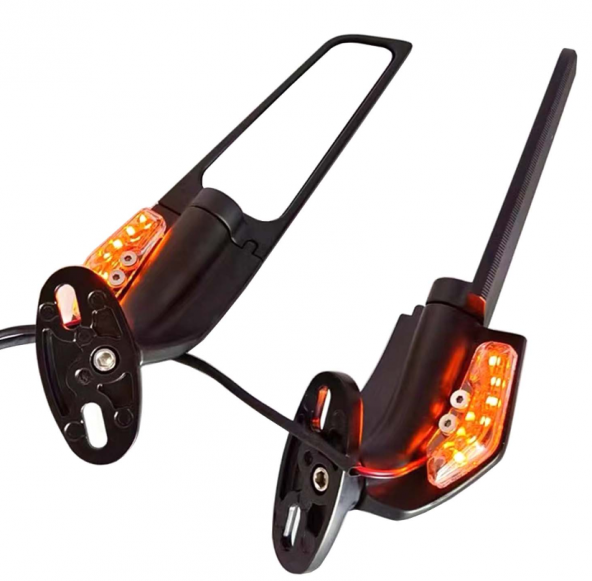 CF Moto SR 250 Sinyalli Katlanır Kanat Ayna - 4