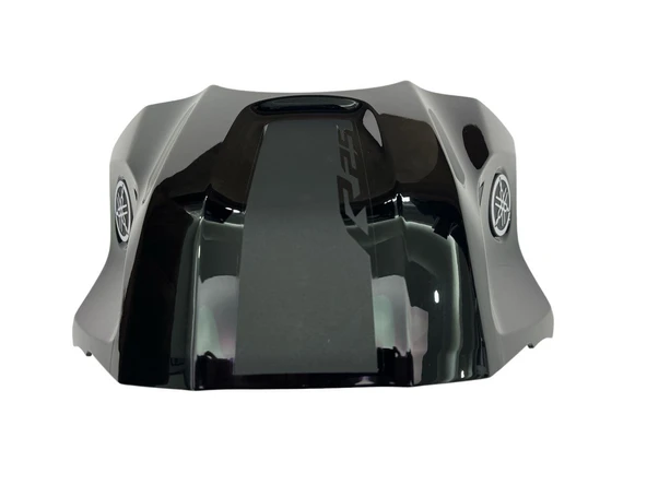 Yamaha R25 Depo Üstü Kapak Ön Parlak Siyah - Resim 2