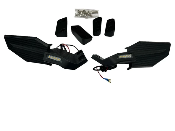 Yamaha R25 Üniversal H3 Katlanır Ayna MP36 - Resim 3