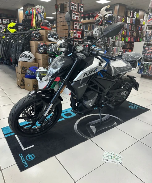 CF Moto Turkuaz Motosiklet Halısı - Resim 2