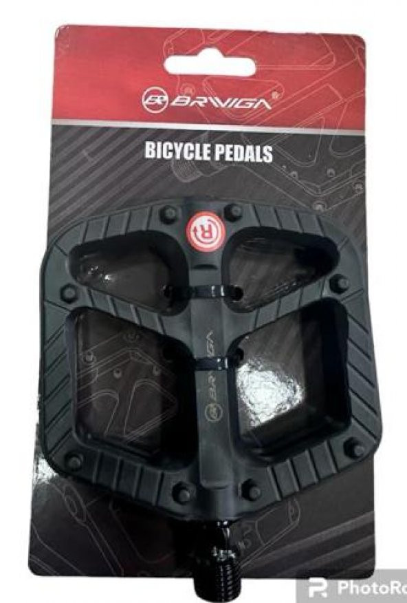 BRIVIGA PEDAL HF-856 PLATFORM TEK PARÇA PLASTİK SİYAH 107x100mm 282g/pr - 2