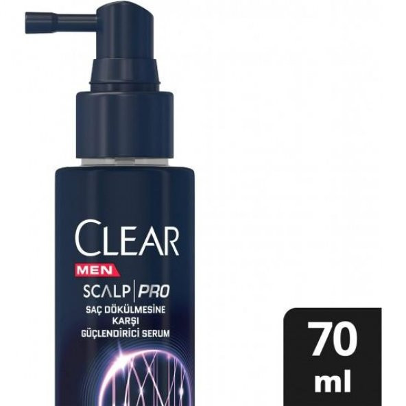 Clear Men Scalp Pro Saç Dökülmesine Karşı Güçlendirici Serum 70 ml - 2