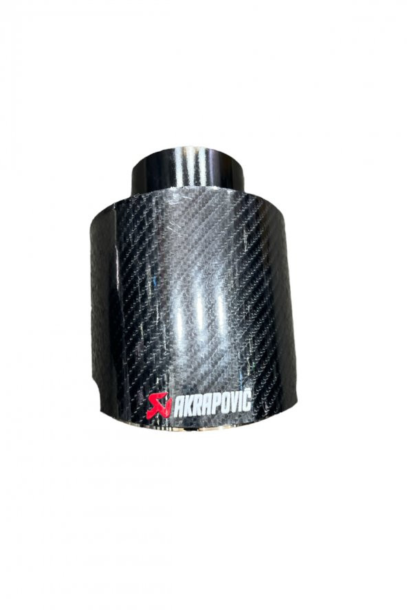 AKRAPOVİC 100 LÜK KARBON İÇİ KROM EGZOZ UCU