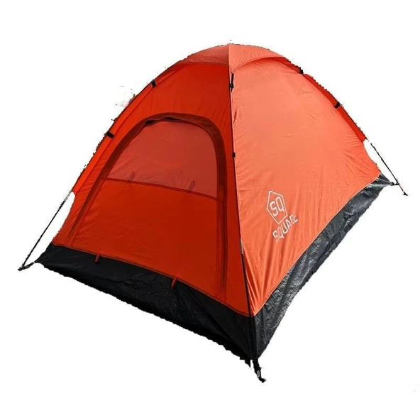 SQUARE GANGES 2 DARK ORANGE CADIR - 2