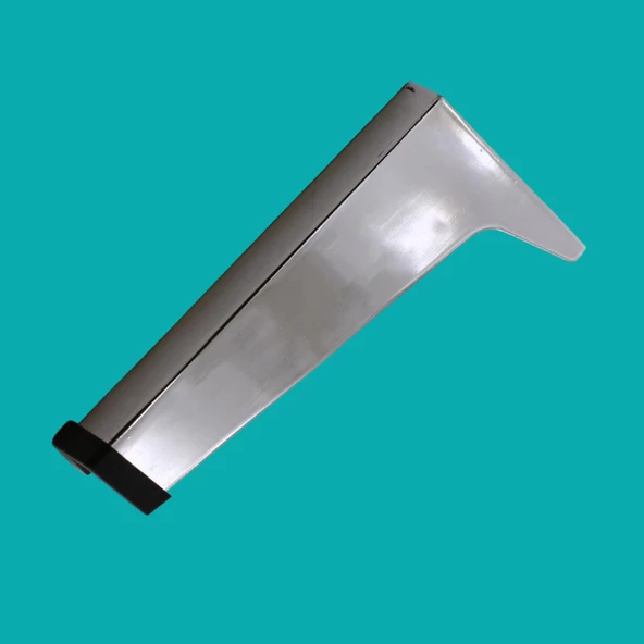 Sehpa Masa Puf Tabure Ünite Baza Koltuk Ayağı Mobilya Ayakları Ayağı Metal Ayakları 12 Cm Krom - 6