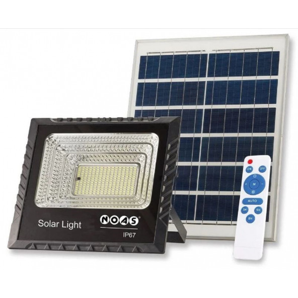 Noas 300W Güneş Enerjili Solar Projektör Kumandalı - YL71-0201-S