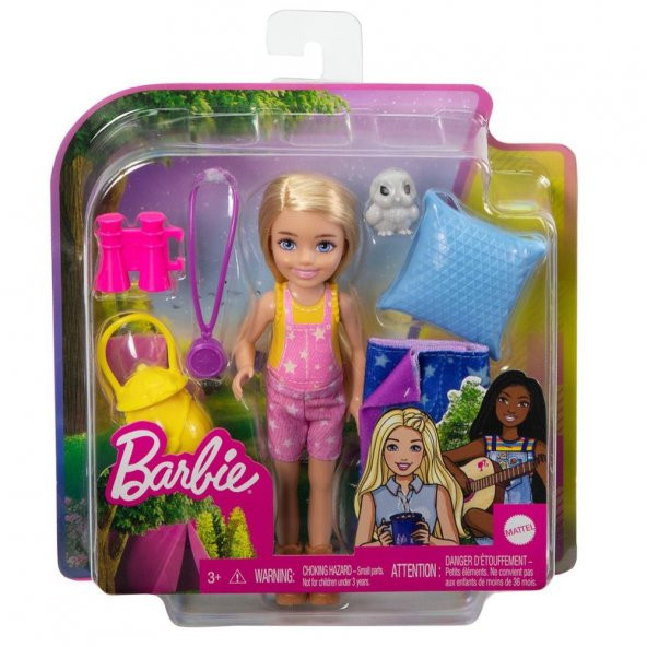 Barbie Chelseanın Kamp Macerası Oyun Seti HDF77