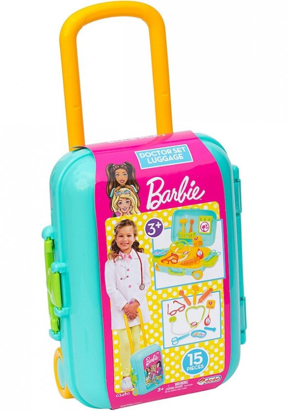 Dede Oyuncak Barbie Doktor Set Bavulum 03480 - 2