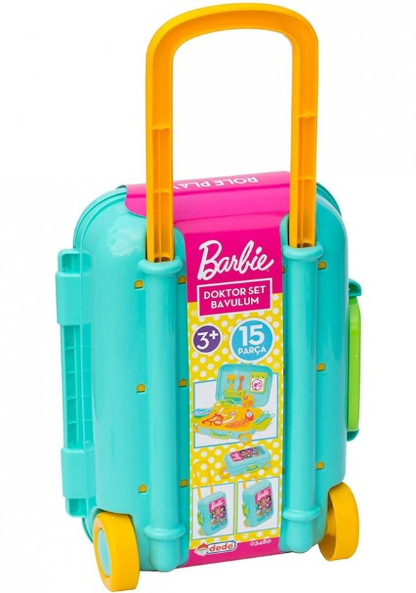 Dede Oyuncak Barbie Doktor Set Bavulum 03480 - 3