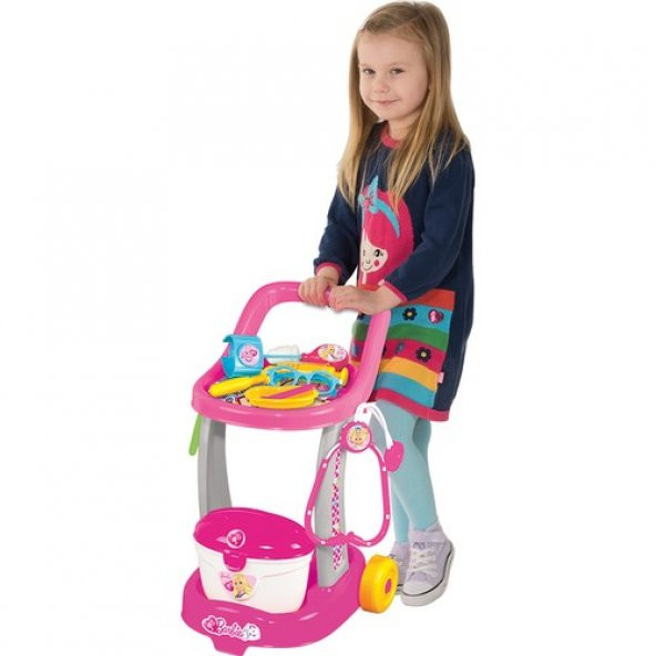 Dede Oyuncak Barbie Doktor Servis Arabası 01987 - 4
