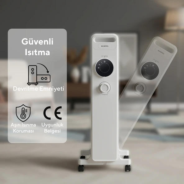 Kumtel 13 Dilim Beyaz Radyatör KUM1240S - 4