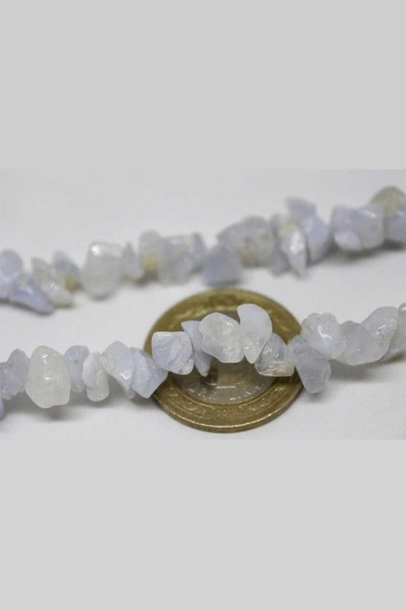 Kalsedon Kırık Doğal Taş Dizisi - Resim 2